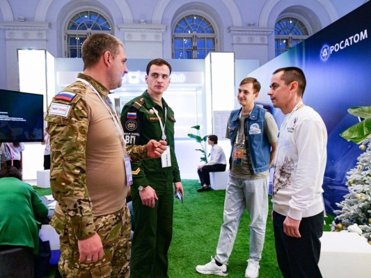 Волонтёрское сопровождение форума "Эстафета Победителей"