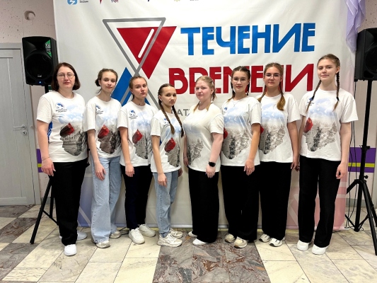 В Бийске прошел патриотический марафон «Течение времени»