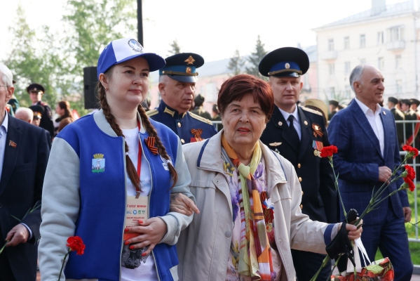 Волонтёры Победы Алтайского края достойно встретили 80-летнюю годовщину Великой Победы 