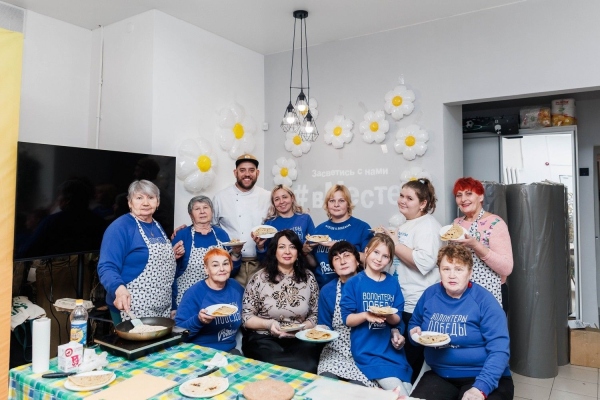 Кулинарный мастер-класс для волонтеров прошел в Нижнем Новгороде в честь Дня народного единства