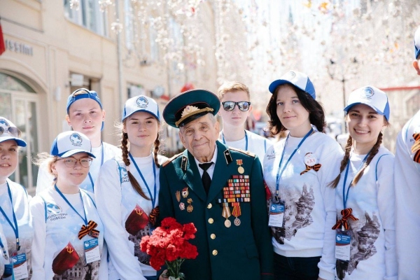 Всероссийское общественное движение «Волонтёры Победы» объединило миллион человек по всему миру