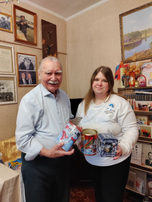 «С Новым годом, Виктор Иванович» — с этих слов начался 2024 год для Волонтёров Победы