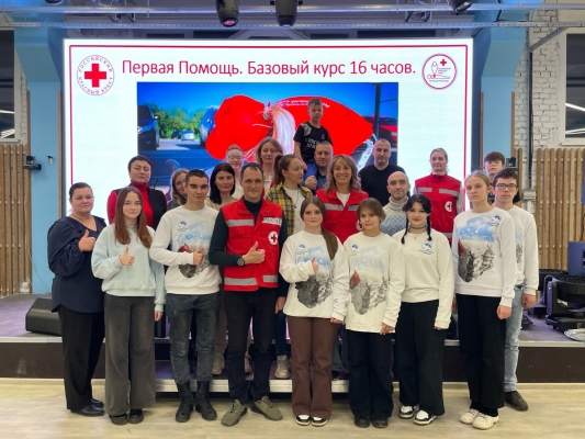 Волонтёры Победы учатся оказывать помощь пострадавшим