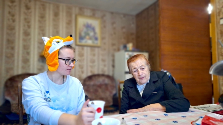 Волонтёры Победы навестили Тамару Сергеевну