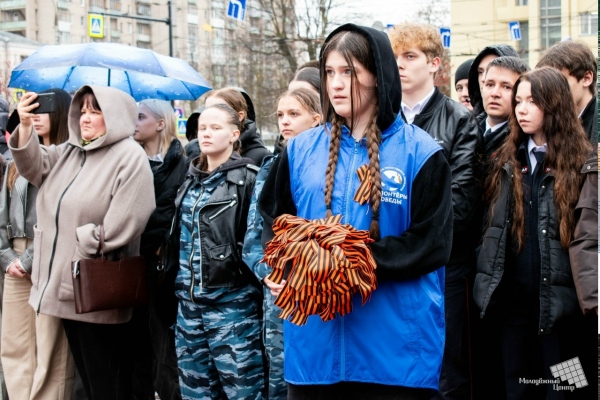 В областном центре стартовала ежегодная акция «Георгиевская лента»