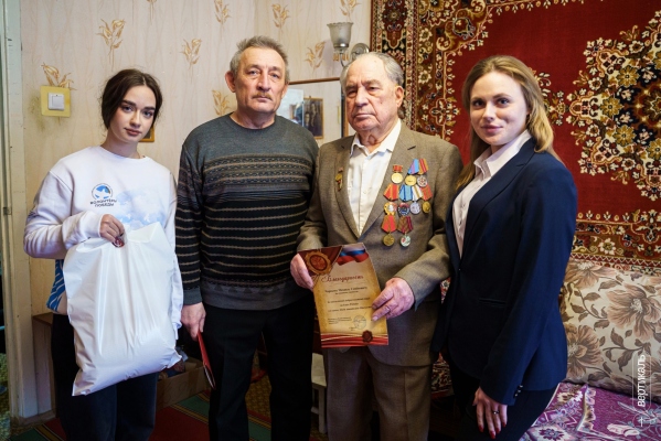 В гости в преддверии праздника!