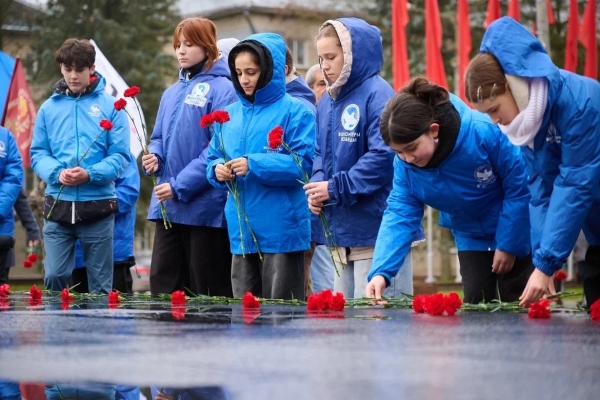 Волонтёры Победы провели памятные мероприятия в Калужской области