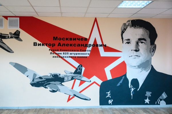 В Нижнем Новгороде открыли еще два граффити в память о Героях Советского Союза