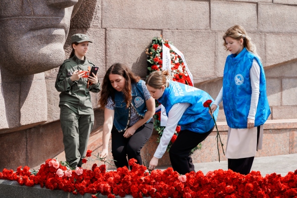 Волонтёры Победы Самарской области почтили память защитников и героев Великой Отечественной войны