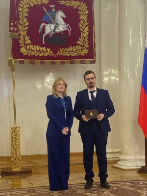 Награды для Волонтёров Победы Москвы!