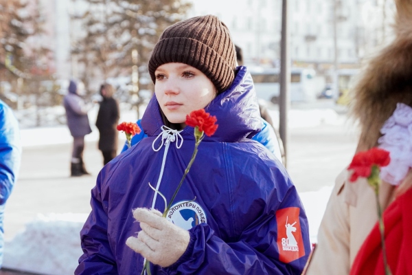 Сталинградская битва — символ несгибаемости: Волонтёры Победы провели памятные и просветительские мероприятия