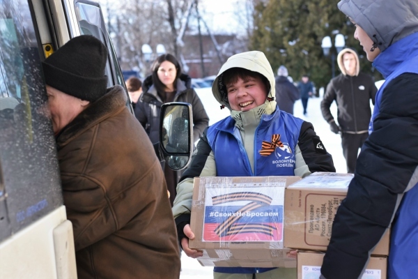 Волонтёры Победы Кинешмы приняли участие в сборе гуманитарной помощи для участников СВО