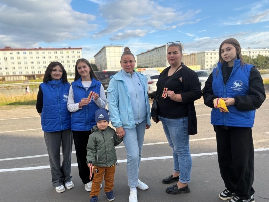 Акция «Лента Дальневосточной Победы» объединила жителей Мурманской области!