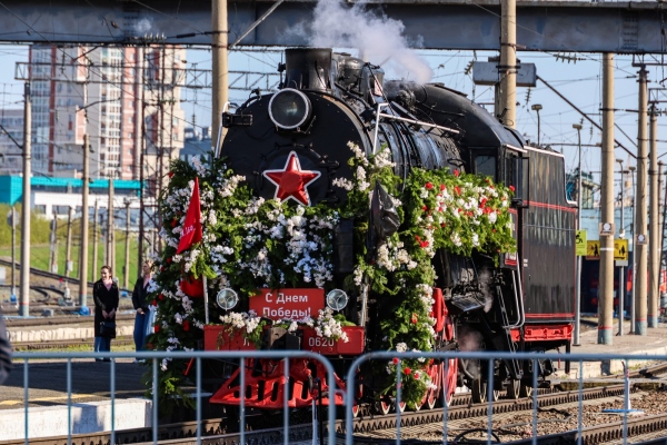 Барнаул встретил Эшелон Победы!