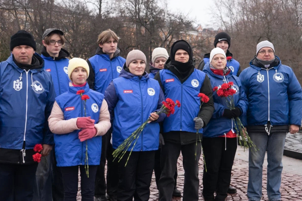 Волонтёры Победы приняли участие в организации и проведении торжественного закрытия республиканского этапа Всероссийской акции «Вахта Памяти-2025»