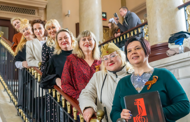 Волонтёры Победы приняли участие в организации праздничного концерта ко Дню Великой Победы