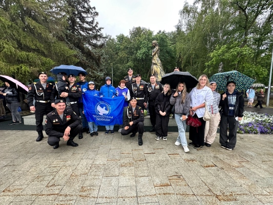 Волонтёры Победы сопровождают мероприятия, приуроченные ко Дню Военно-морского флота России