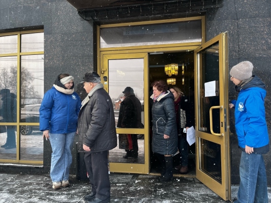 Торжественный приём ветеранов