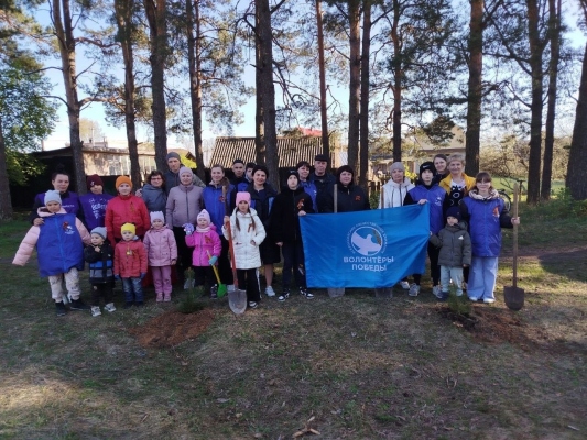 В Ивановской области продолжается акция «Сад Памяти»!